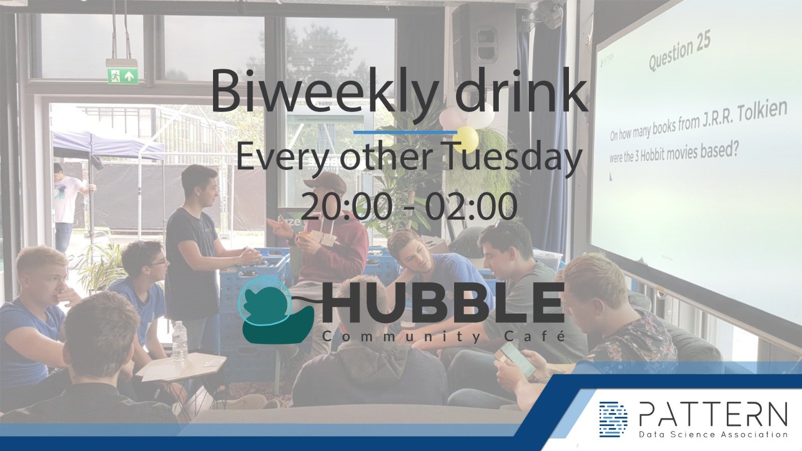 Biweekly Hubble drink
