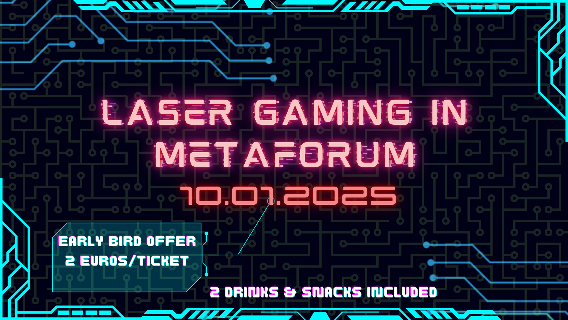 AC - Laser Gaming - Early Bird Ticket