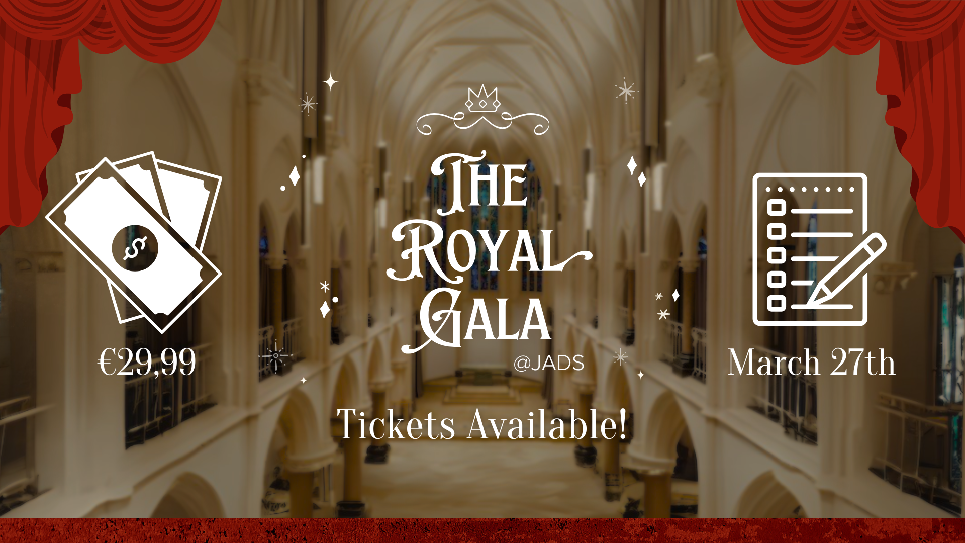 The Royal Gala @ JADS [MEMBERS]