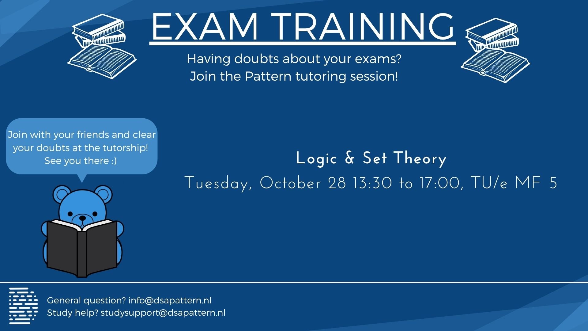 Logic and Set Theory Exam Training (Q1, 2025/2026)
