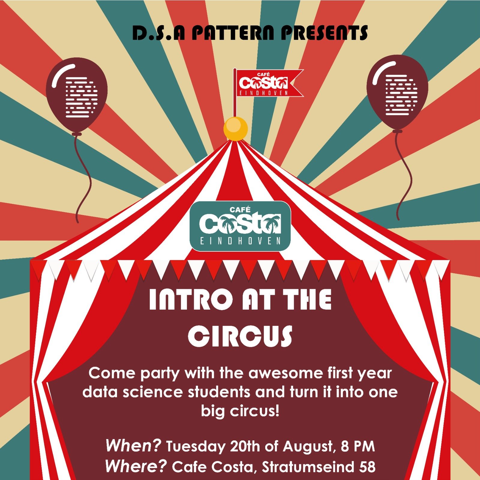 Intro Party Cafe Costa