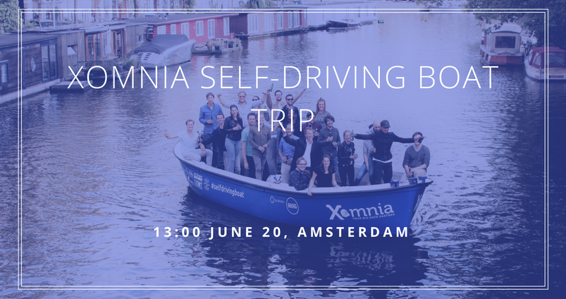 Xomnia Self-Driving Boat Trip