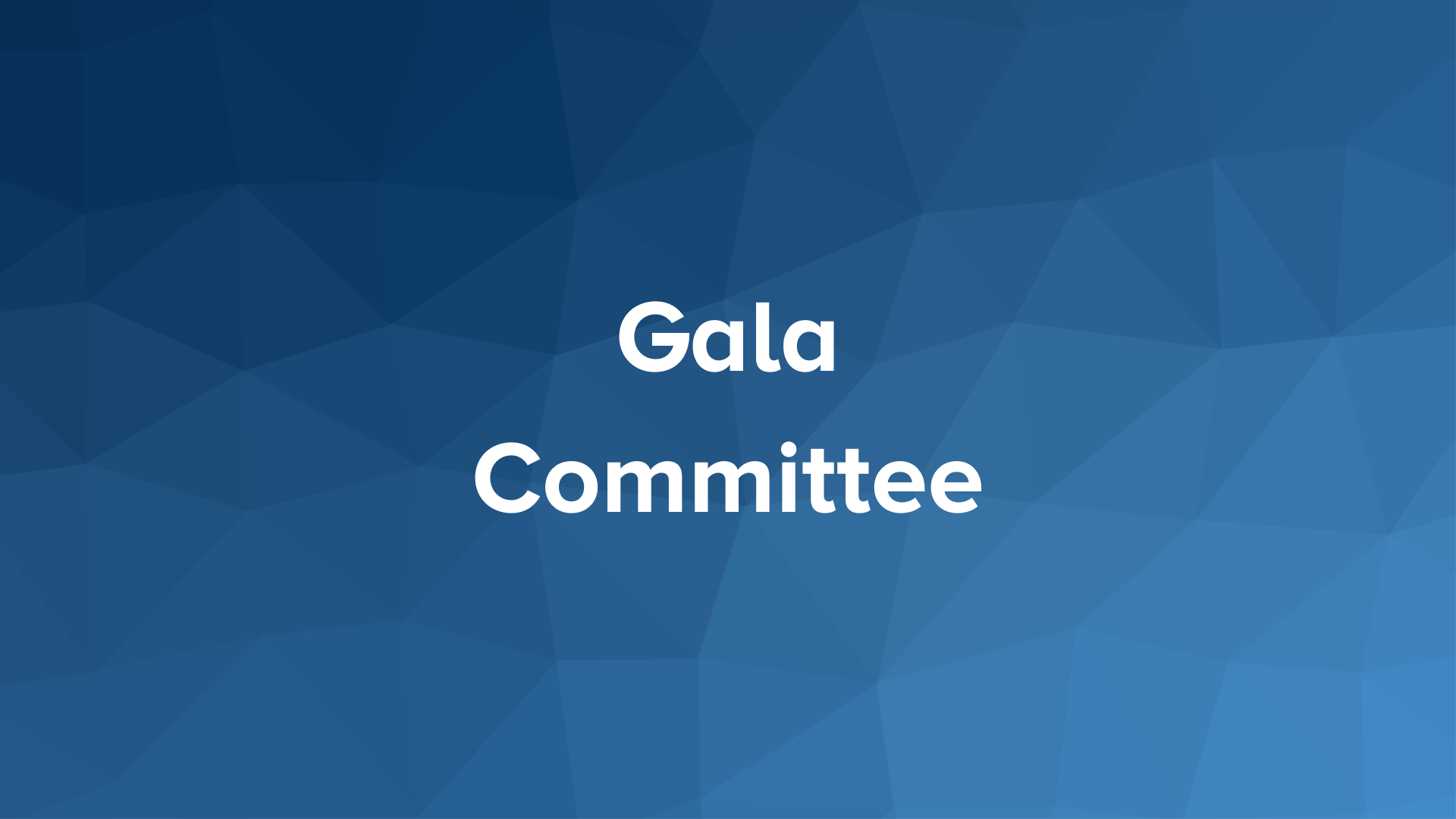 Gala Committee