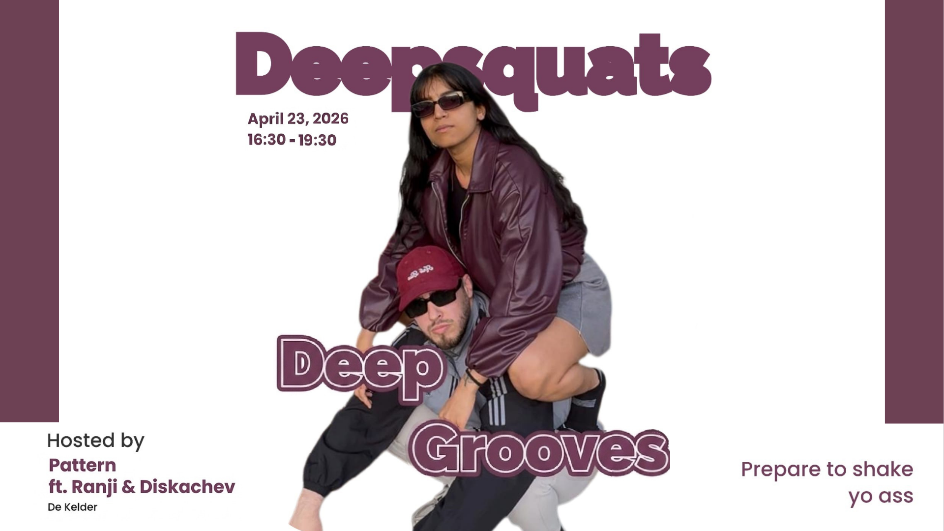 De Kelder Drink - Deepsquats, Deep Grooves