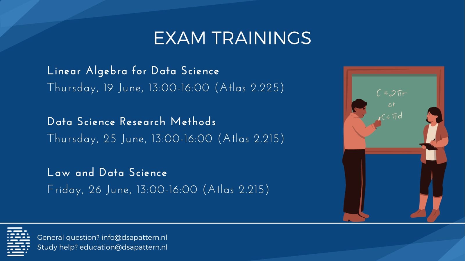 Exam trainings Q4