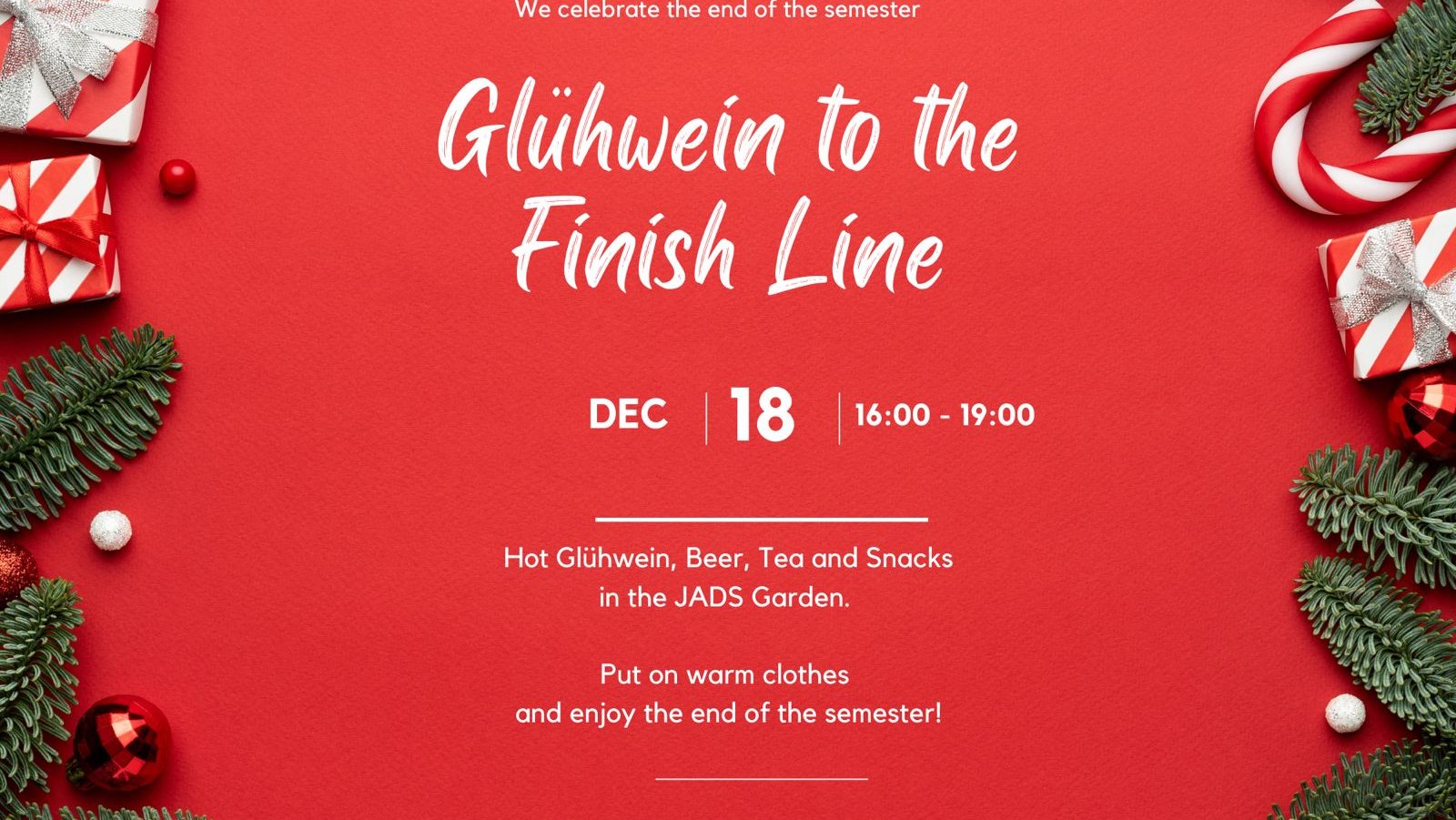 Glühwein to the Finish Line